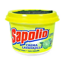 DETERGENTE EN PASTA  SAPOLIO /  1000 GR  X6 UND