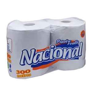PAPEL TOALLA ROLLO -  NATURAL  NACIONAL /  2X150 MTS