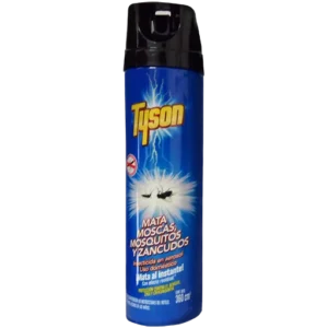 INSECTICIDA  TYSON AZUL / MATA MOSCAS- MOSQUITOS / 360 ML