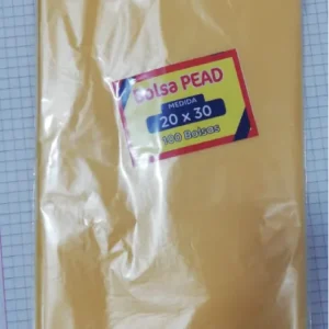 BOLSA 20X30X100 TRANSPARENTE KORBOL / 1X100 UND