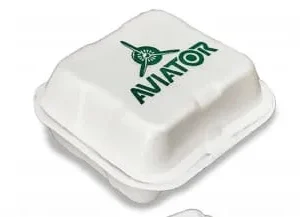 BANDEJA TERMICA Ct 4 C/LOGO HAMBURGUESA /1X1000 UND