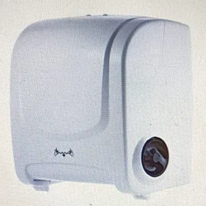 DISPENSADOR PAPEL TOALLA ROLLO AUTOCORTE 200 Mts PLESTIN- CMSA