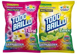 DETERGENTE POLVO TODO BRILLO / 140 GRMS