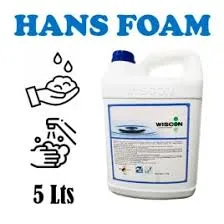 HANDS FOAM CHERRY / JABON ESPUMA WISCON / 5 LTS
