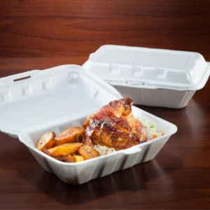 BANDEJA TERMICA 1/4 POLLO - CON TAPA / 1 X 100 UND/ BEX 215 / BELEN