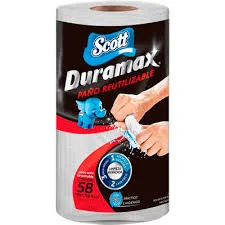 PAPEL TOALLA DURAMAX /SCOTT/ 58 HOJAS/REUTILIZABLE