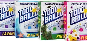 PASTILLA DE BAÑO TODO BRILLO  C/MALLA / 40 GRMS
