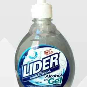 ALCOHOL GEL NEUTRO 380 ML LIDER /CON DISPENSADOR