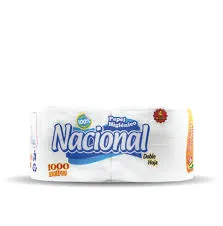 PAPEL HIGIENICO NACIONAL / ROLLO/ NATURAL/HOJA DOBLE / 4X250 MTS